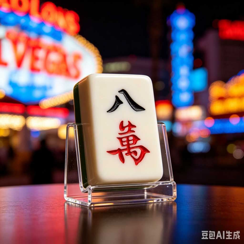 transparent acrylic mahjong set