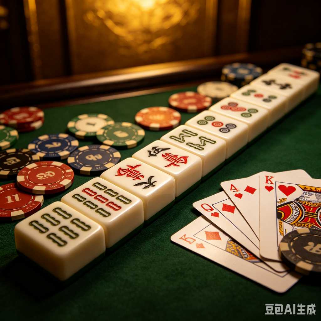 compact mahjong set for small home